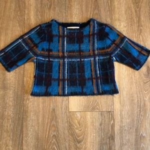 Vero Moda fluffy crop top. Size S.